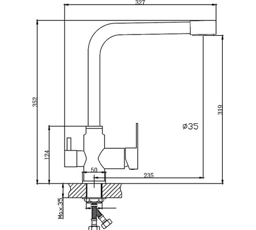 Смеситель Haiba HB76802