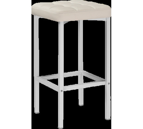 Табурет Woodville Лофт белый/белый матовый