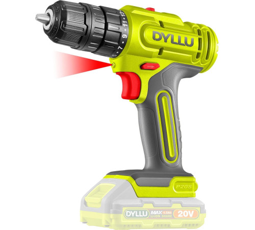 Дрель-шуруповерт Dyllu DTCDP511 с 1-им АКБ