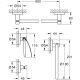 Набор для туалета Grohe Essentials 40776001