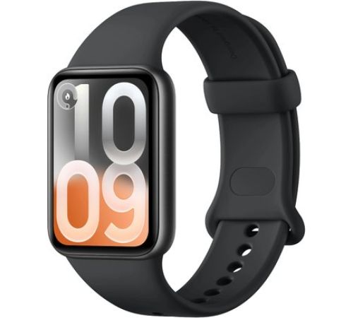Фитнес-браслет Xiaomi Smart Band 10 Pro M2552B1 черный, с черным силиконовым ремешком, международная версия