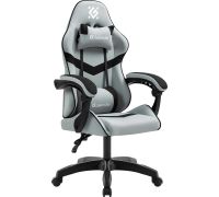 Игровое геймерское кресло Defender Savage серый/черный