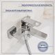 Смеситель Lauter Cascade 21CK6615C с лейкой Living Serene 21S00103