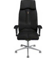 Офисное кресло Kulik System Business азур, черный с подголовником