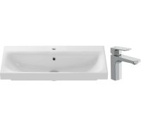 Умывальник Cersanit Moduo 80 Slim P-UM-MOD80SL/1 + 63055