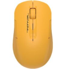 Мышь A4Tech Fstyler FG15C Air2 желтый