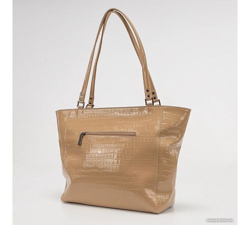 Женская сумка Poshete 857-6383-KL-BEG бежевый