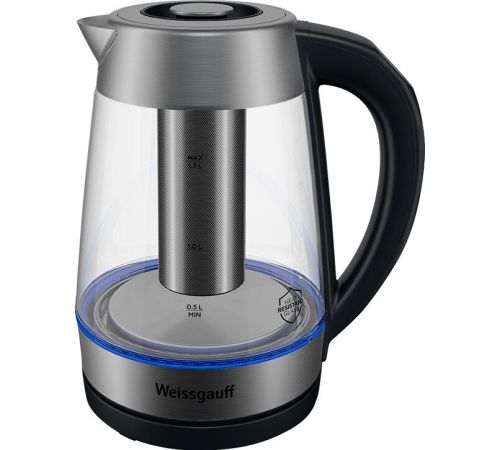 Электрический чайник Weissgauff WK 1711 EcoGlass Filter TempControl
