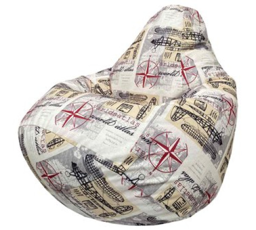 Кресло-мешок Flagman Груша Макси Г2.5-169 Aircraft