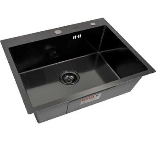Кухонная мойка ARFEKA Eco AR PVD Nano Decor 70x50 черный