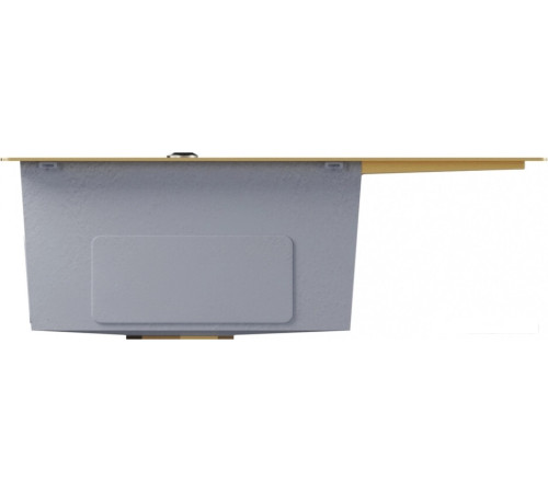 Кухонная мойка Mixline Pro 552924 золото, с сифоном