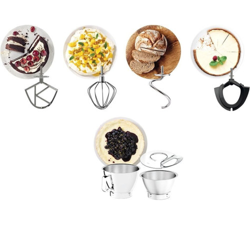 Кухонный процессор Kenwood Titanium Chef Baker KVC85.004SI