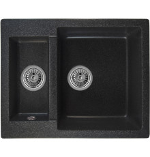 Кухонная мойка Berge BR-6150 черный матовый