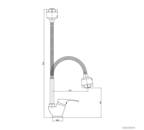 Смеситель Gross Aqua Base 3205258С-В015