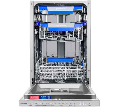 Встраиваемая посудомоечная машина MAUNFELD MLP45330T Smart Beam Inverter Wi-Fi