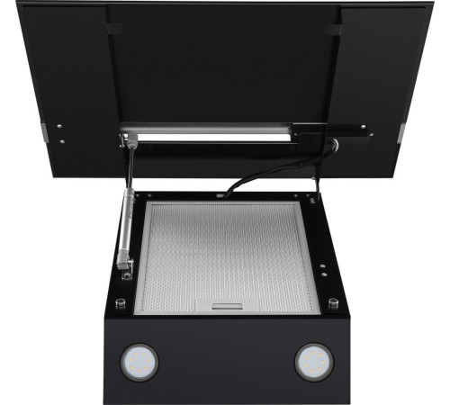 Кухонная вытяжка MAUNFELD Bridge Line 60 черный/вставка сатин