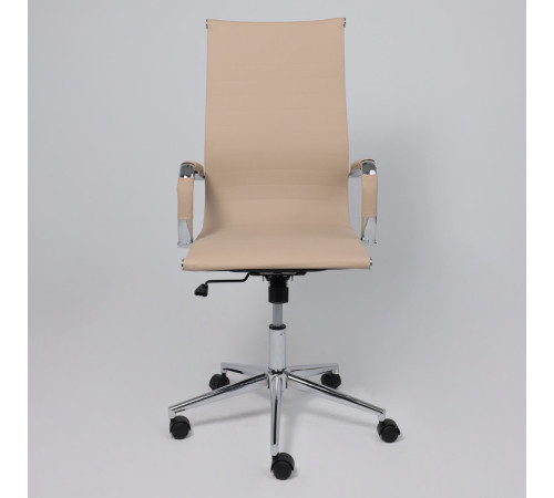 Офисное кресло AksHome Evelin экокожа, бежевый