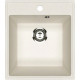 Кухонная мойка Mixline ML-GMU02 556713 белый камень