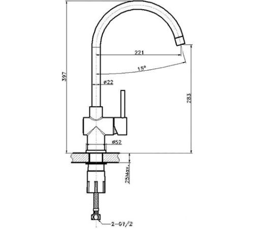 IDDIS Kitchen K05STJ0i05