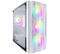 Корпус 1stPlayer Firebase X3-M-WH-4F1-W