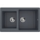 Кухонная мойка Ulgran U-505 343 антрацит