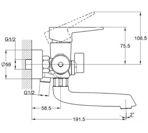 Смеситель Econoce EC0402