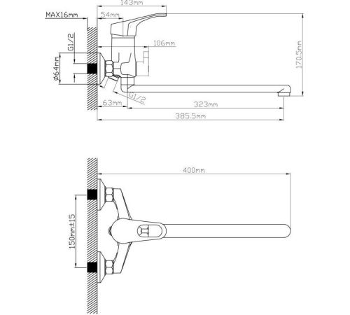 Смеситель AV Engineering AVBAS7-A294-422