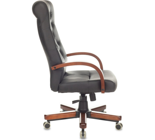 Офисное кресло Бюрократ T-9928WALNUT/ECO черный