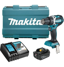 Дрель-шуруповерт Makita DDF484RT с 1-м АКБ, кейс