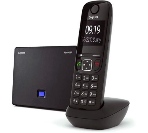 IP-телефон Gigaset AS690IP черный