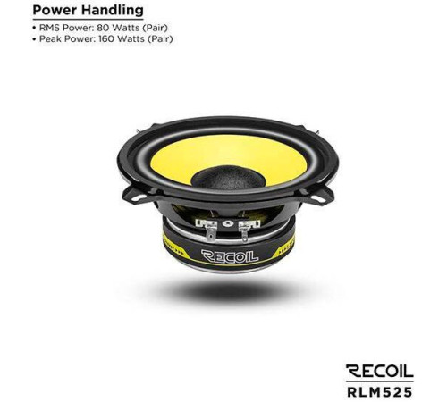 Компонентная АС Recoil Yellow RLM-525 Comp