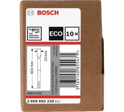 Набор оснастки Bosch 2608690238 10 предметов