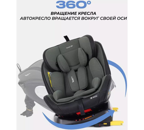 Детское автокресло Rant Basic Twist Isofix YC06 зеленый