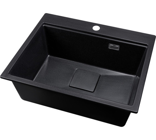 Кухонная мойка Marblan Comfort 60 оникс, с сифоном