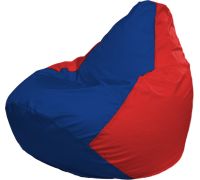 Кресло-мешок Flagman Груша Г2.1-122 синий/красный