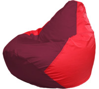 Кресло-мешок Flagman Груша Макси Г2.1-308 красный/бордовый