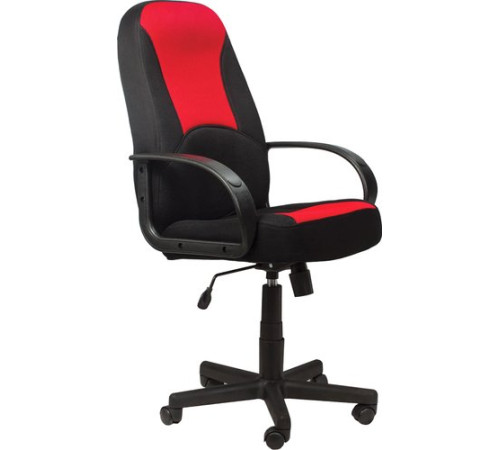 Офисное кресло Brabix City EX-512 ткань, черный/красный