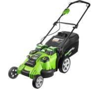 Колёсная газонокосилка Greenworks G40LM49DBK4 с 1-м АКБ 4 Ah