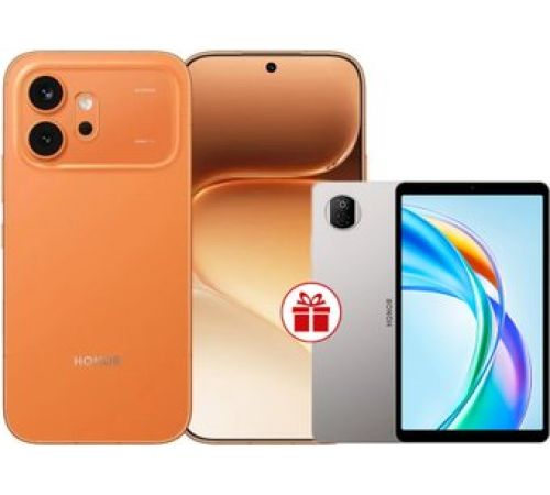 Телефон HONOR 600 Dual SIM 8GB/512GB международная версия оранжевый + планшет HONOR Pad X7 LTE 4GB/128GB серый по акции