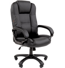 Офисное кресло CHAIRMAN 600 экопремиум, черный