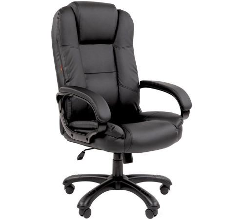 Офисное кресло CHAIRMAN 600 экопремиум, черный