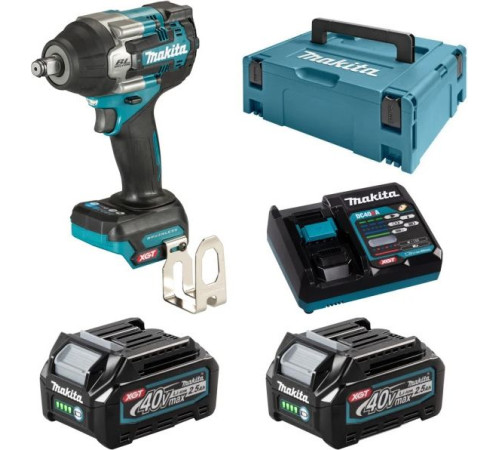 Гайковерт Makita TW007GD201 с 2-мя АКБ, кейс