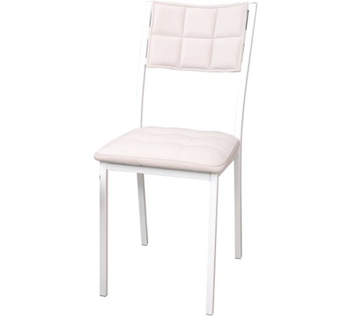 Стул Древпром Дункан ДП2-20 белый матовый/линкольн белый