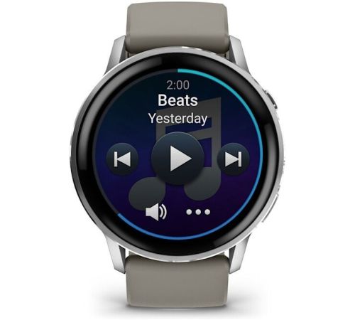 Умные часы Garmin Venu 4 45 мм серебристый/серый