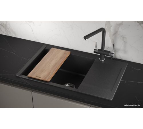 Кухонная мойка Granula ES-7807 черный