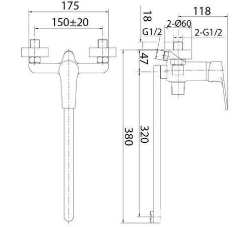 Смеситель Milardo Helic HELSB02M10
