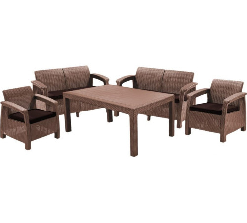 Набор садовой мебели Keter Corfu Fiesta графит