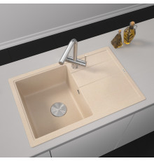 Кухонная мойка ZorG Rock 78 Premium beige