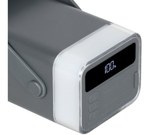 Внешний аккумулятор TFN Apollo RGB 22.5W 40000mAh серый