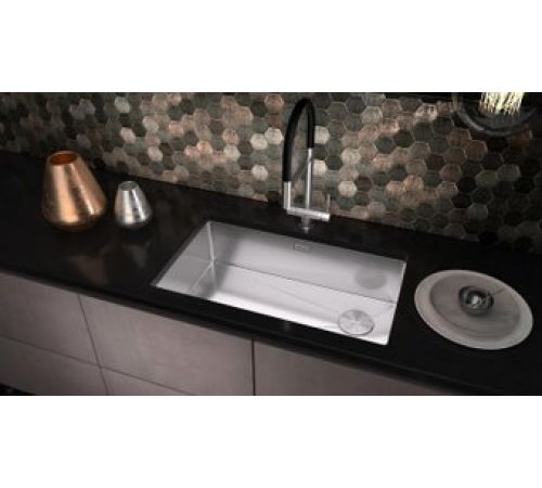Кухонная мойка ZorG Zerox 74 U / IF Side SF Steel